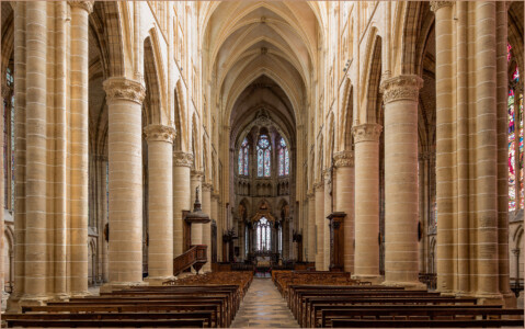 Châlons-en-Champagne - Kathedrale - Mittelschiff