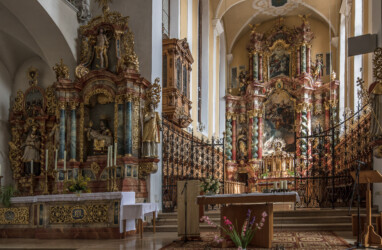 Offenburg-Kloster Unserrer Lieben Frau-Altar.