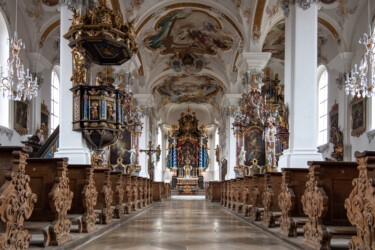 Violau-St. Michael.-Blick vom Mittelschiff.