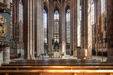 Nürnberg-St. Sebaldus Blick zum Altar