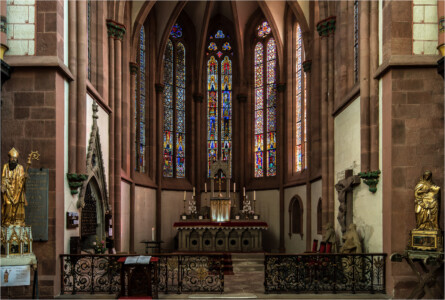 Niederhaslach Elsass-Stiftskirche St. Florent