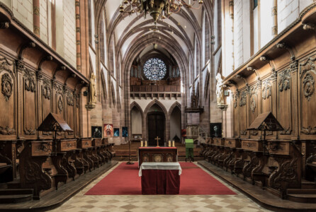Niederhaslach Elsass-Stiftskirche St. Florent Altar