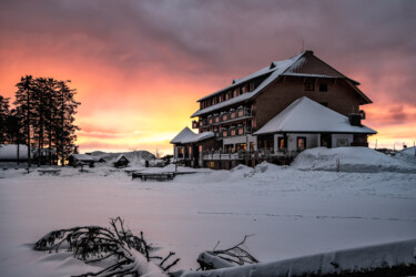 Sonnenaufgang am Mummelsee