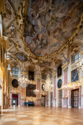 Rastatt Schloss-Prunksaal Detail Ansicht