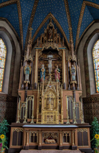 Jakobsbad Schweiz-Leiden Khristi Altar.