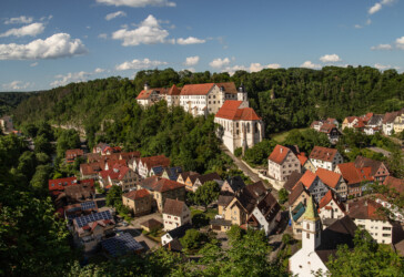 Haigerloch-Schloss u. Schlosskirche.