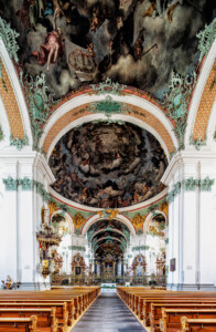 St. Gallen-Stiftskirrche St. Galus u. St. Otmar.