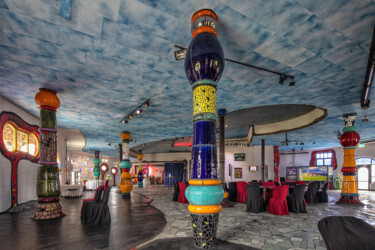 Alternheim- Hundertwasser Markthalle Innen.