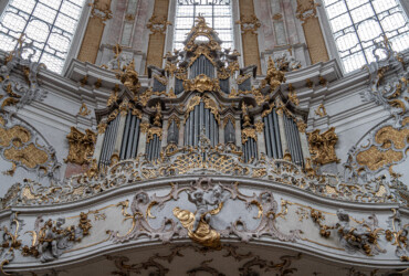 Kloster Etal-Orgel Ansicht.