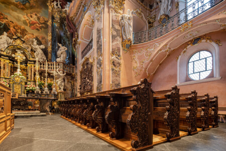 Einsiedeln-Klosterkirche Unseren Lieben Frau.