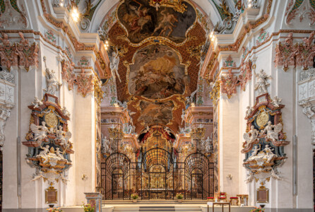 Einsiedeln-Klosterkirche Unseren Lieben Frau.