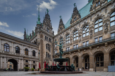Hamburger Rathaus.