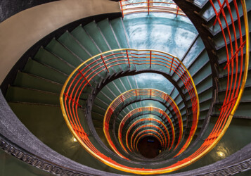 Hamburg-Alte Treppen Ansicht
