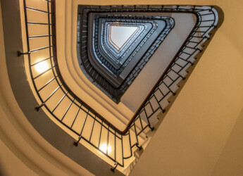 Treppen Piramide.