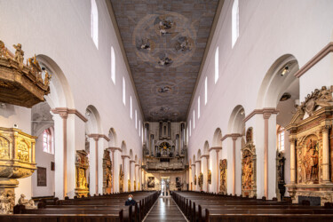 Würzburg-Dom St. Kilian Blich zur Orgel.