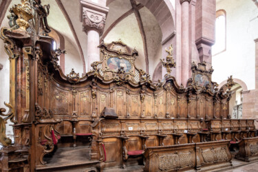Kloster Bronnbach.- Altargestühl