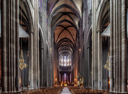 Clermont Ferrad-Kathedrale.