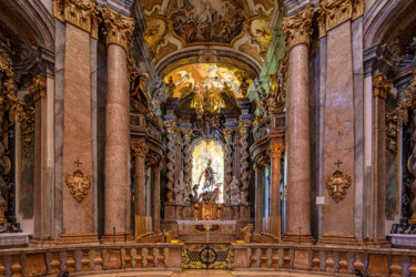 Kloster Weltenburg-Chor.