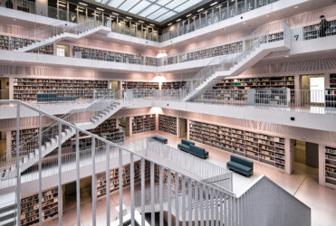 Stadtbibliotek Stuttgart.